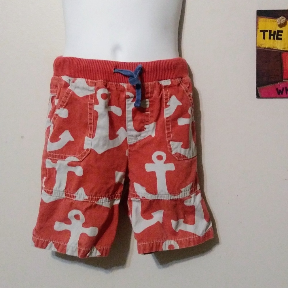 Mini Boden 18-24m Anchors Aweigh Board Shorts